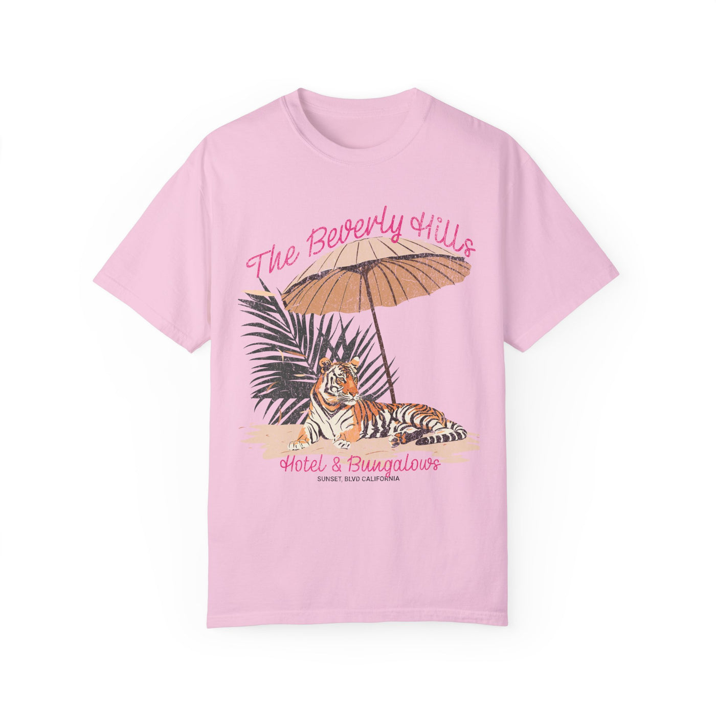 Beverly Hills Hotel & Bungalows Graphic T-Shirt (Comfort Colors)