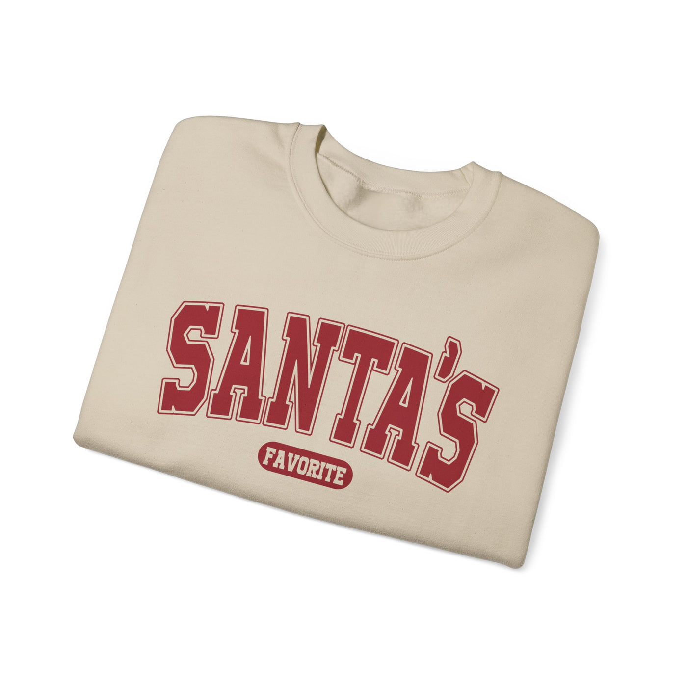 SANTA'S FAVORITE SWEATSHIRT (GILDAN)