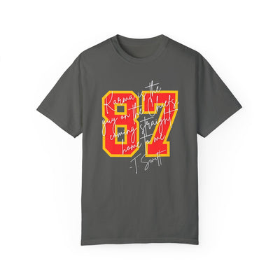 87 Karma Football Season T-shirt (COMFORT COLORS)