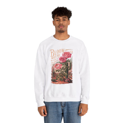 Bloom Where You Are Planted Sweatshirt (GILDAN)