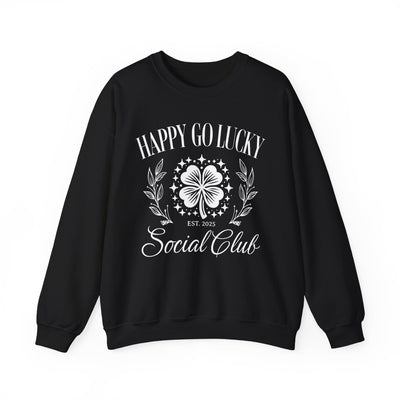 Happy Go Lucky Social Club Sweatshirt (GILDAN)