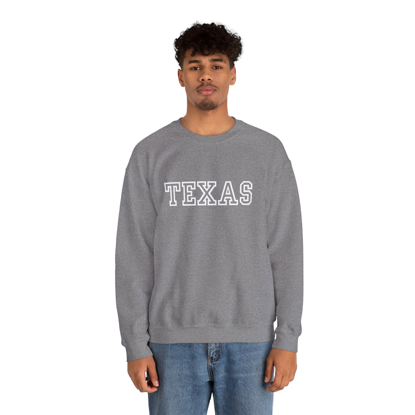 Texas Unisex Graphic Sweatshirt (GILDAN)