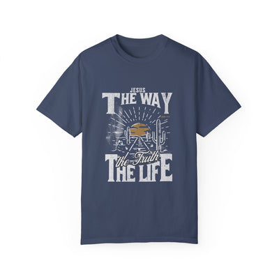 Jesus, The Way, The Truth, The Life T-Shirt (COMFORT COLORS)