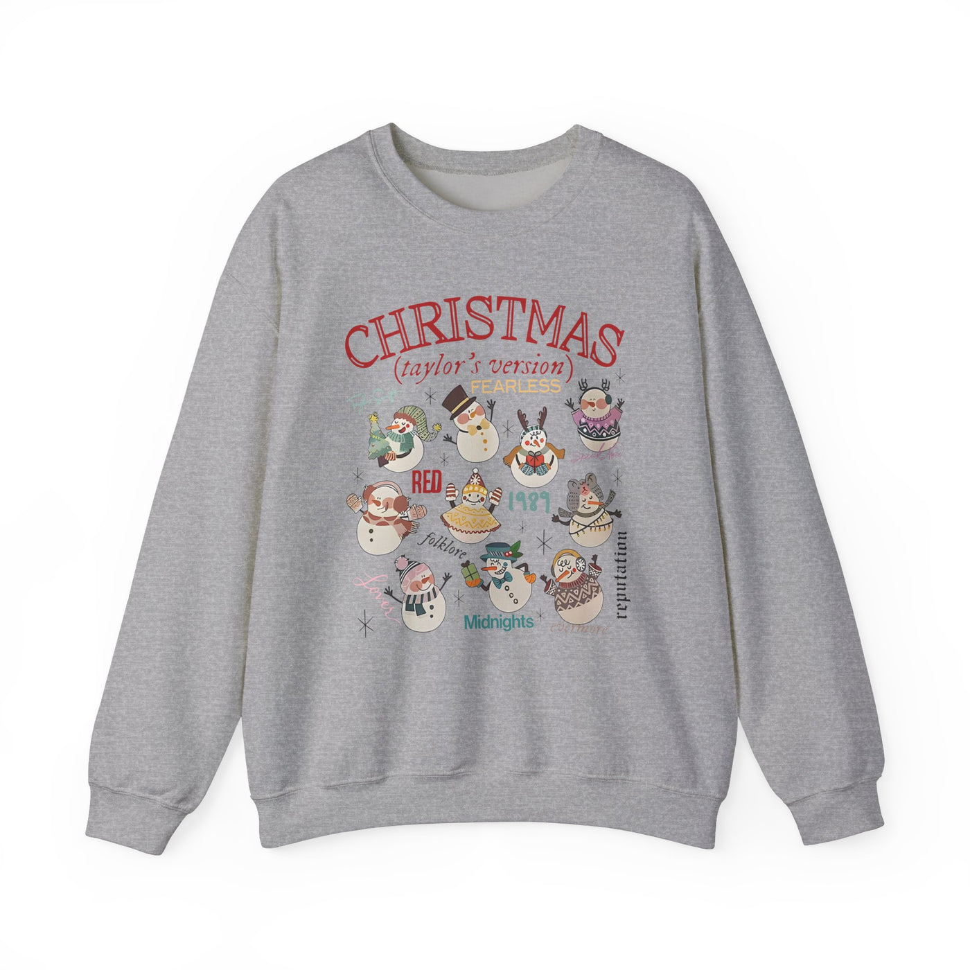 CHRISTMAS TAYLOR'S VERSION SWEATSHIRT (GILDAN)