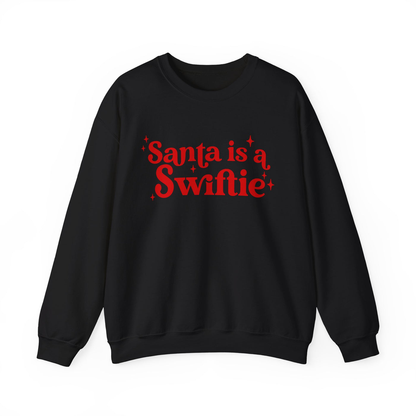 SANTA IS A SWIFTIE SWEATSHIRT (GILDAN)