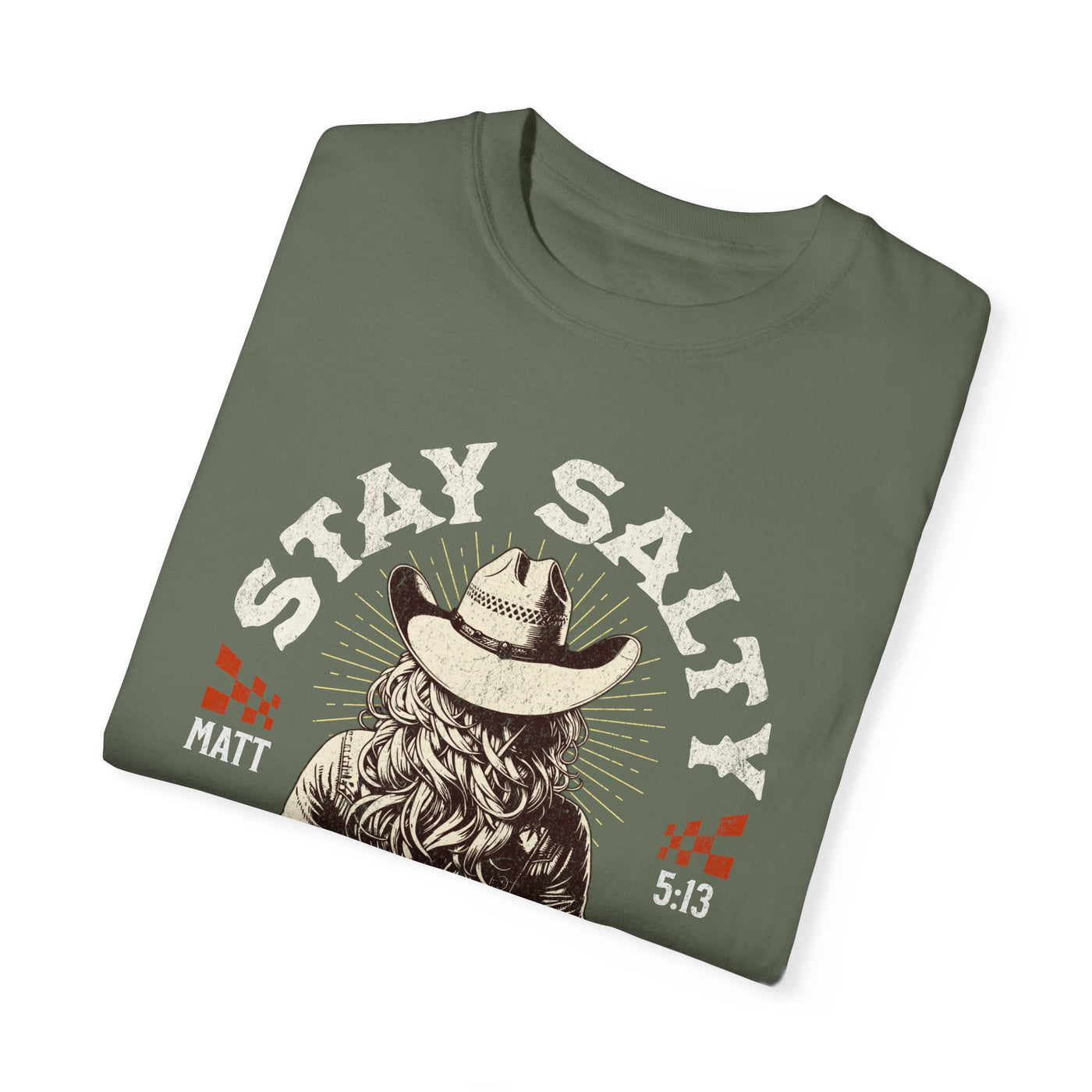 Stay Salty Cowgirl T-Shirt (Comfort Colors)