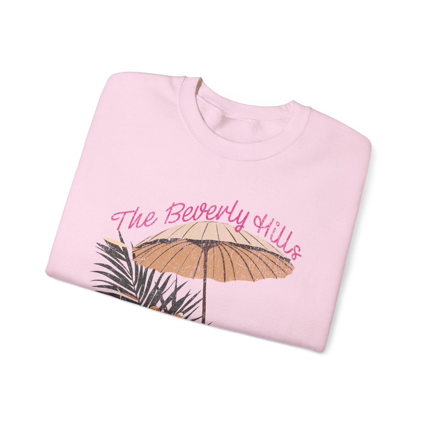 Beverly Hills Hotel & Bungalows Graphic Sweatshirt (GILDAN)