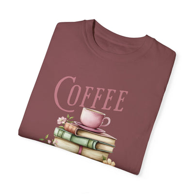 Coffee and Books T-shirt (COMFORT COLORS)