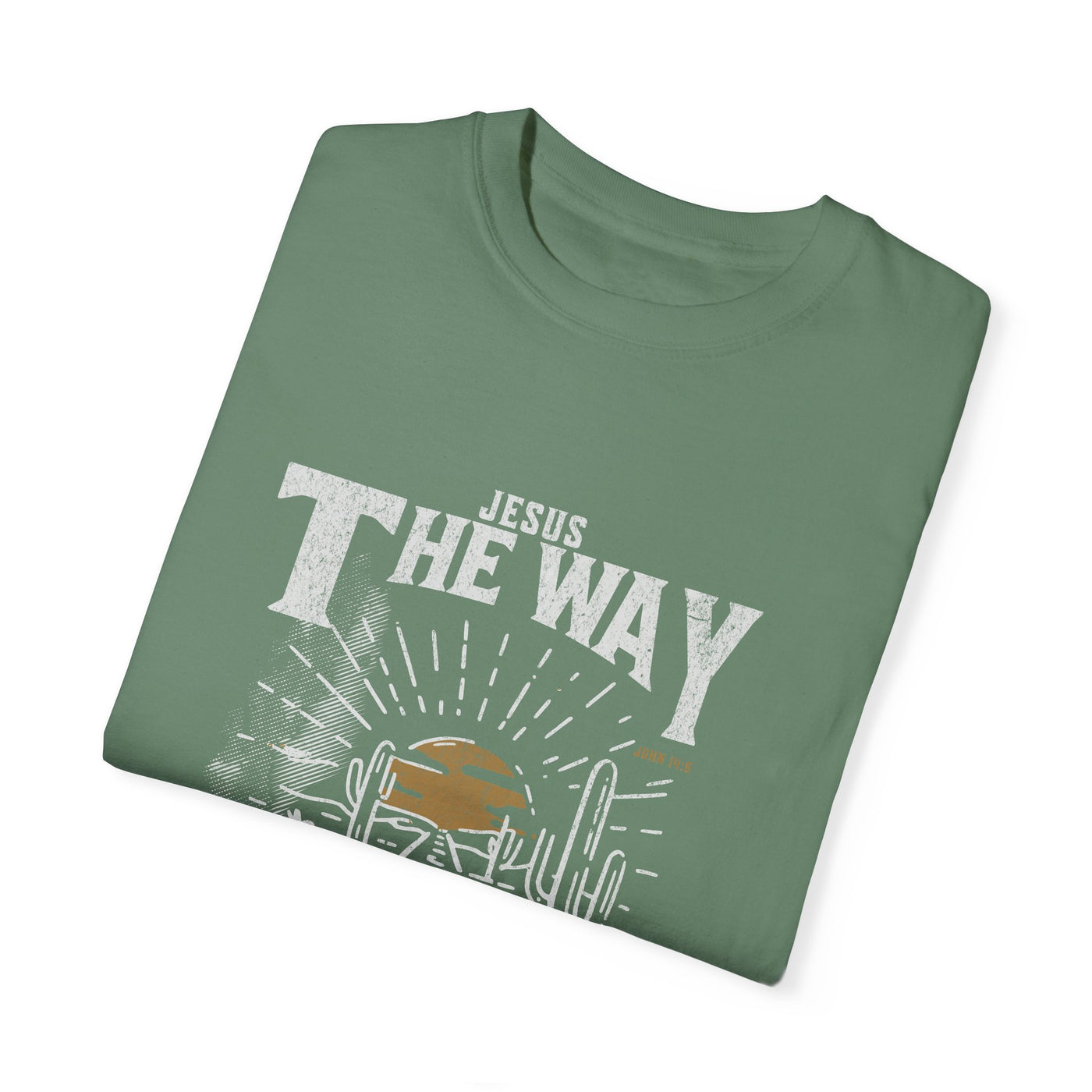 Jesus, The Way, The Truth, The Life T-Shirt (COMFORT COLORS)