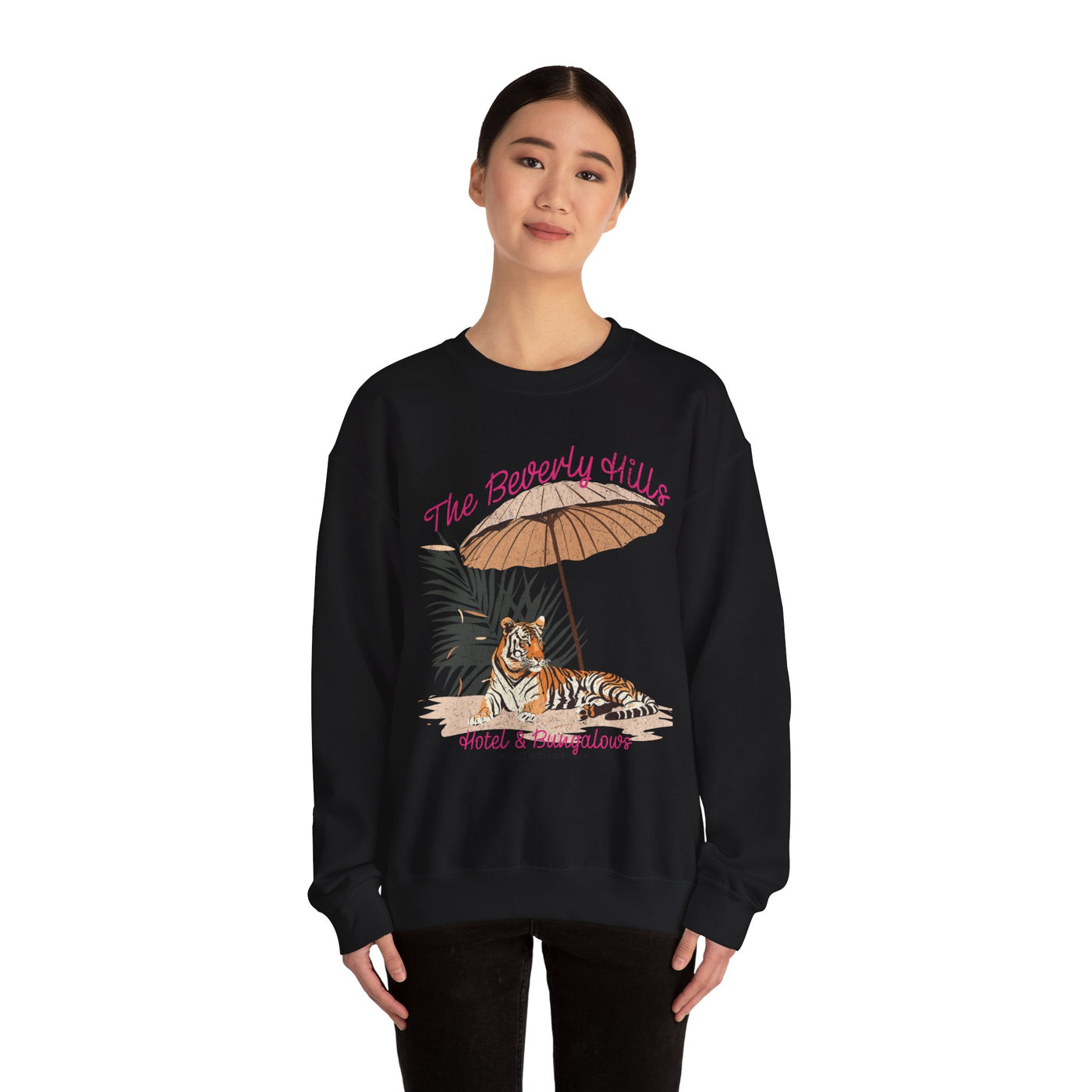 Beverly Hills Hotel & Bungalows Graphic Sweatshirt (GILDAN)