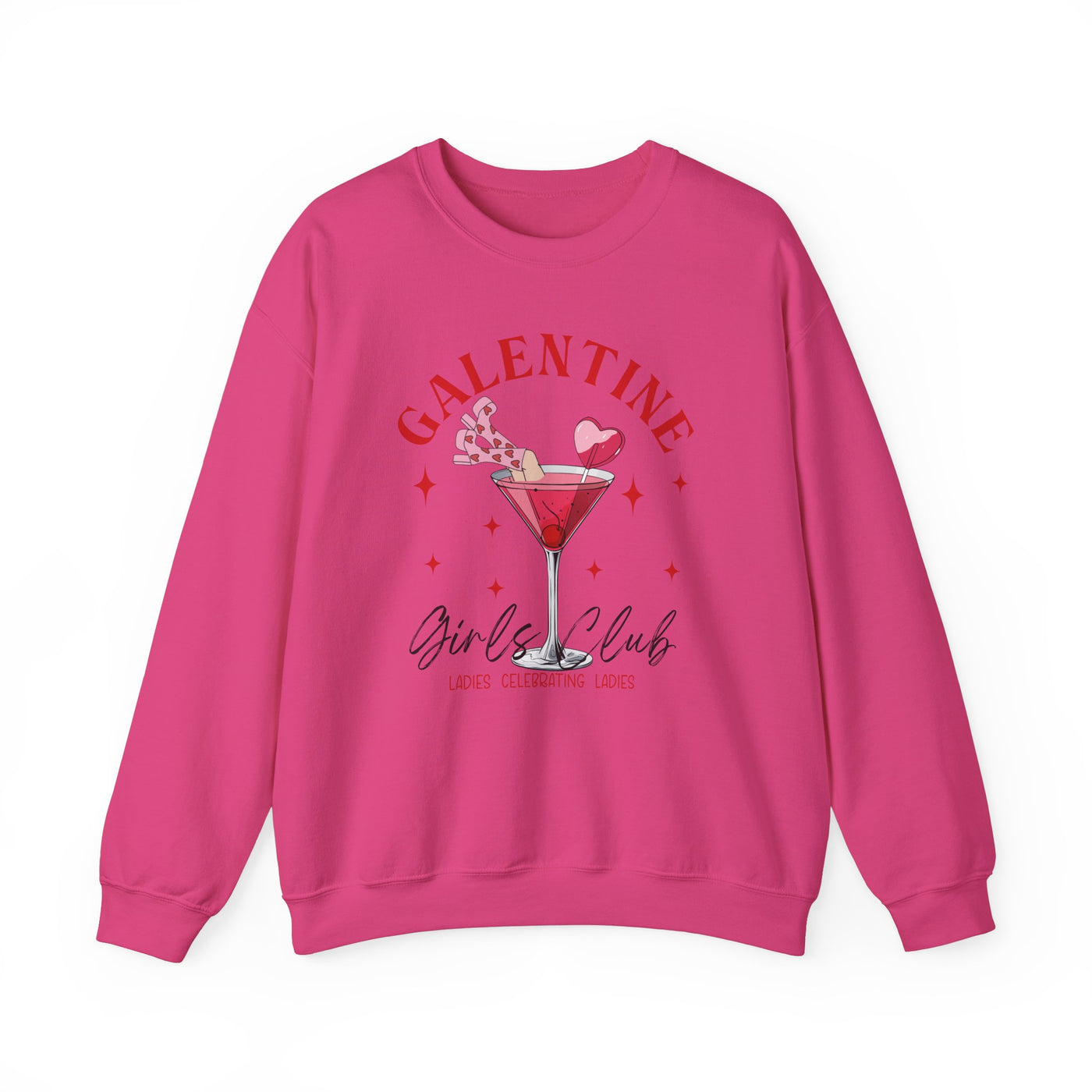 Galentine Girl’s Club Graphic Sweatshirt 🍸✨ (GILDAN)