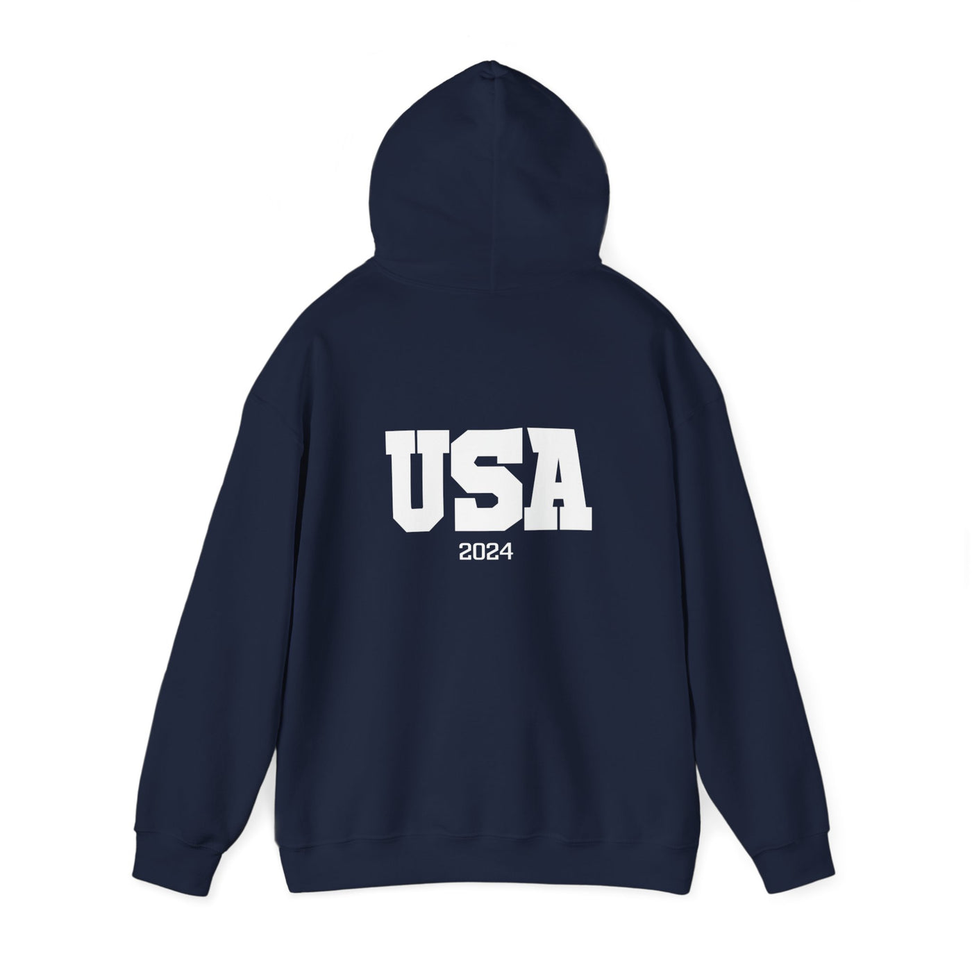 USA 2024 Hoodie 2 Sided Print (Gildan)