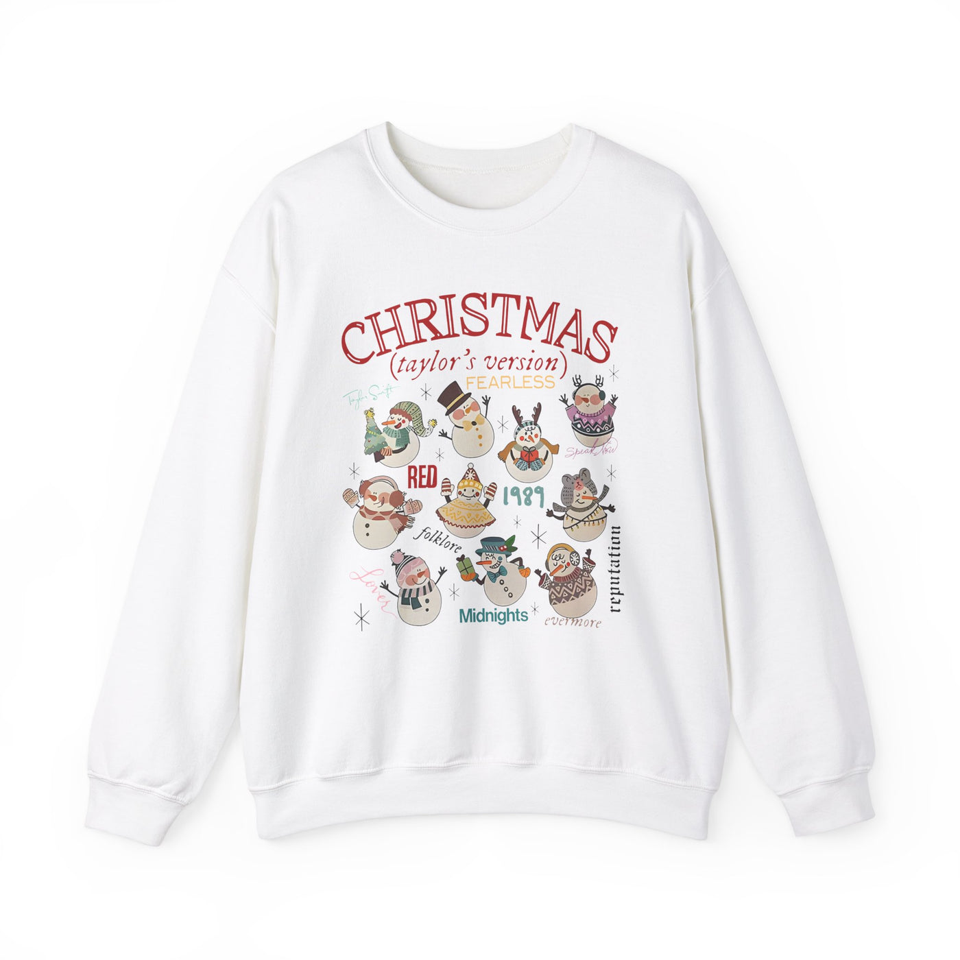 CHRISTMAS TAYLOR'S VERSION SWEATSHIRT (GILDAN)