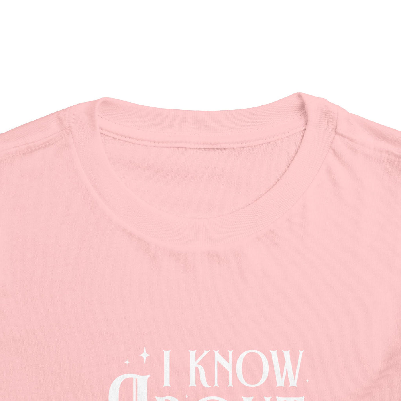 I KNOW ABOUT POPULAR TODDLER TEE (BELLA AND CANVAS)