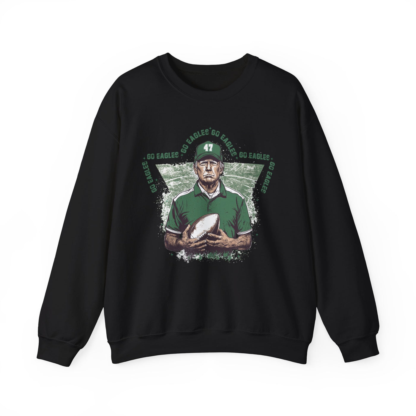 Go Eagles Coach 47 Sweatshirt (GILDAN)