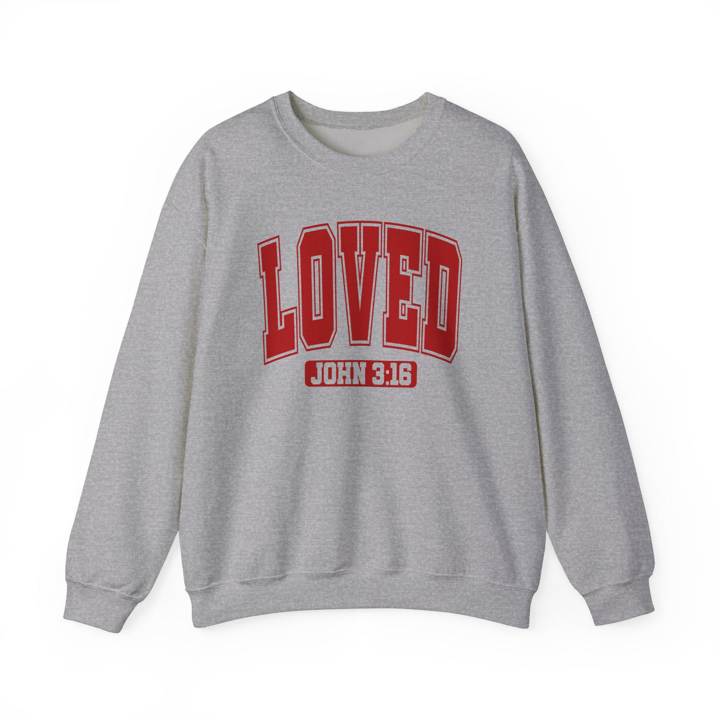 Loved John 3:16 Sweatshirt (GILDAN)