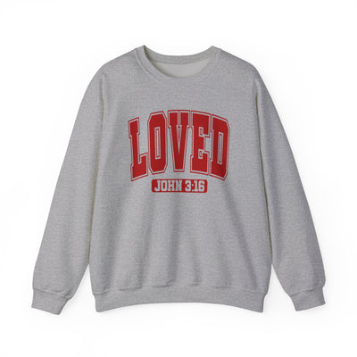 Loved John 3:16 Sweatshirt (GILDAN)