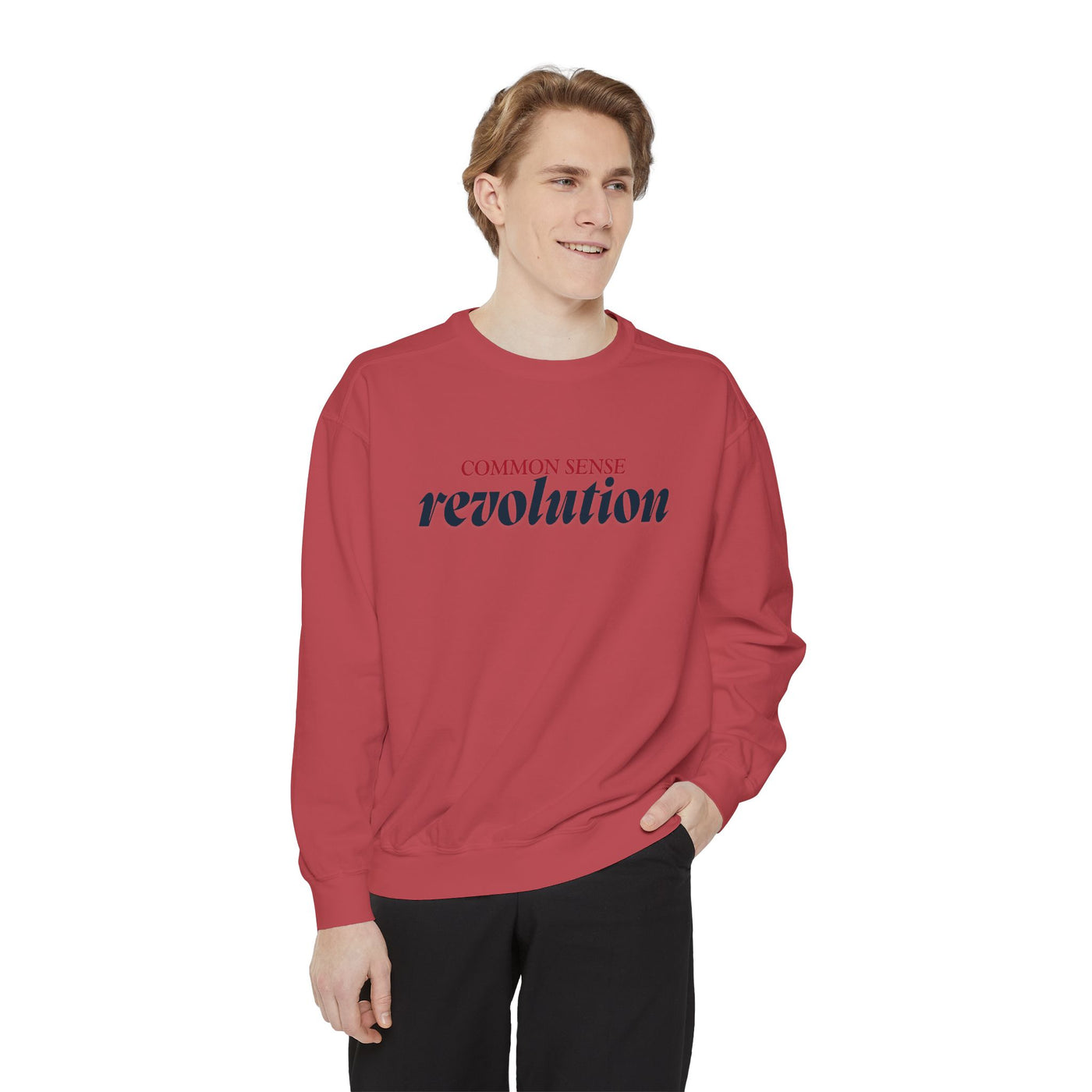 COMMON SENSE REVOLUTION SWEATSHIRT (COMFORT COLORS)