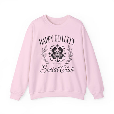 Happy Go Lucky Social Club Sweatshirt (GILDAN)