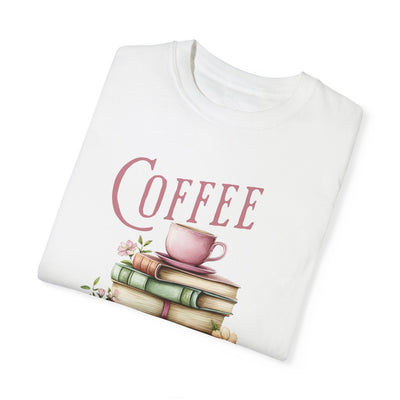 Coffee and Books T-shirt (COMFORT COLORS)