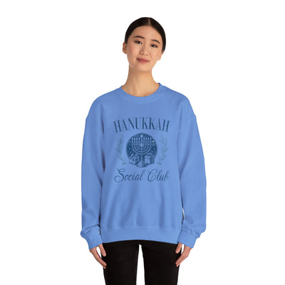 HANUKKAH SOCIAL CLUB SWEATSHIRT (GILDAN)