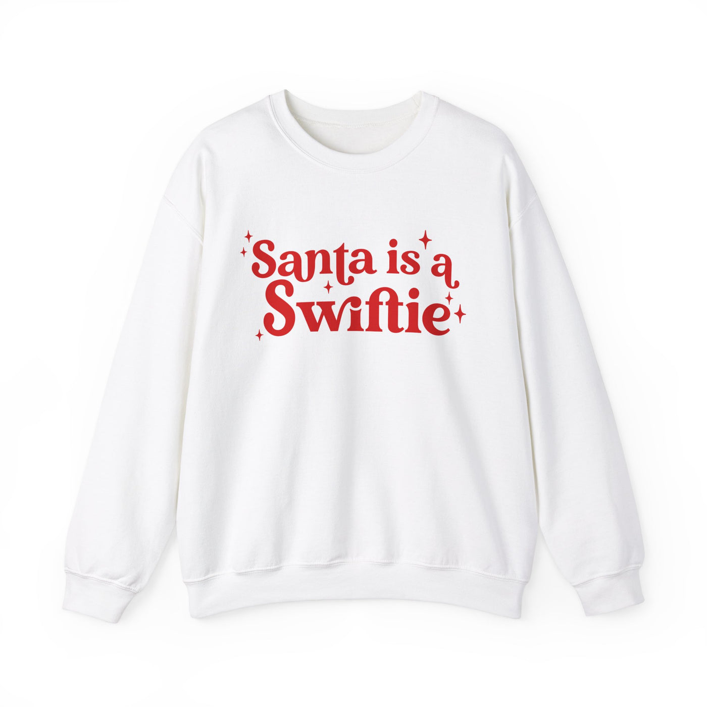 SANTA IS A SWIFTIE SWEATSHIRT (GILDAN)