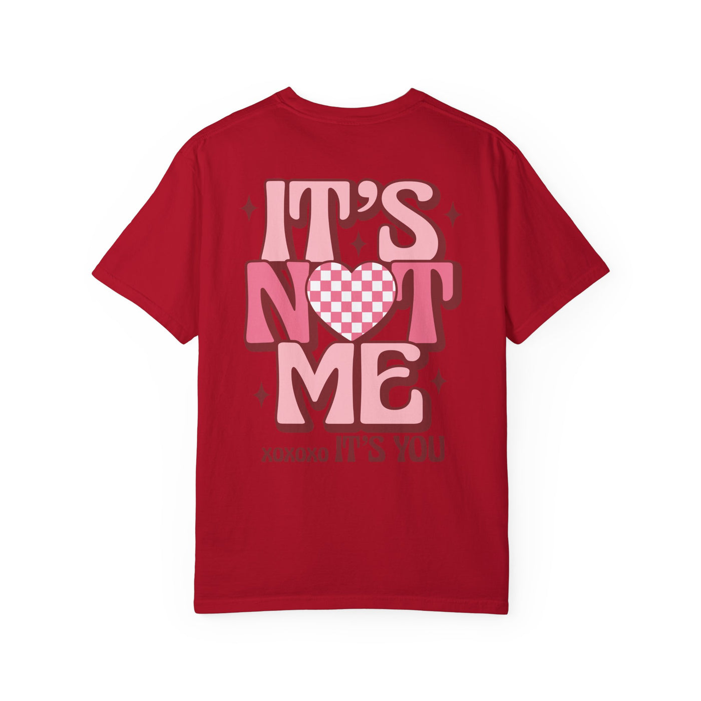 "It’s Not Me, It’s You" 2 sided print T-Shirt (Comfort Colors)