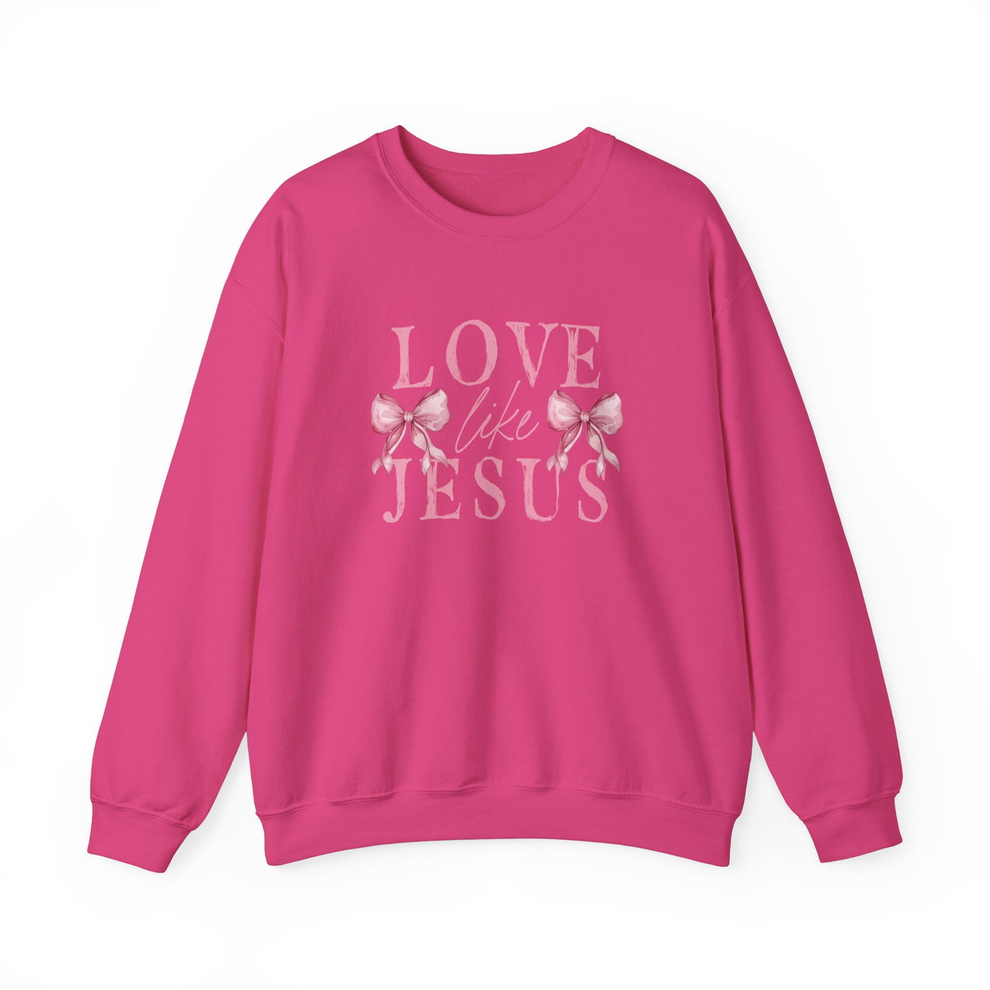 Love Like Jesus Graphic Sweatshirt 🎀💖 (GILDAN)