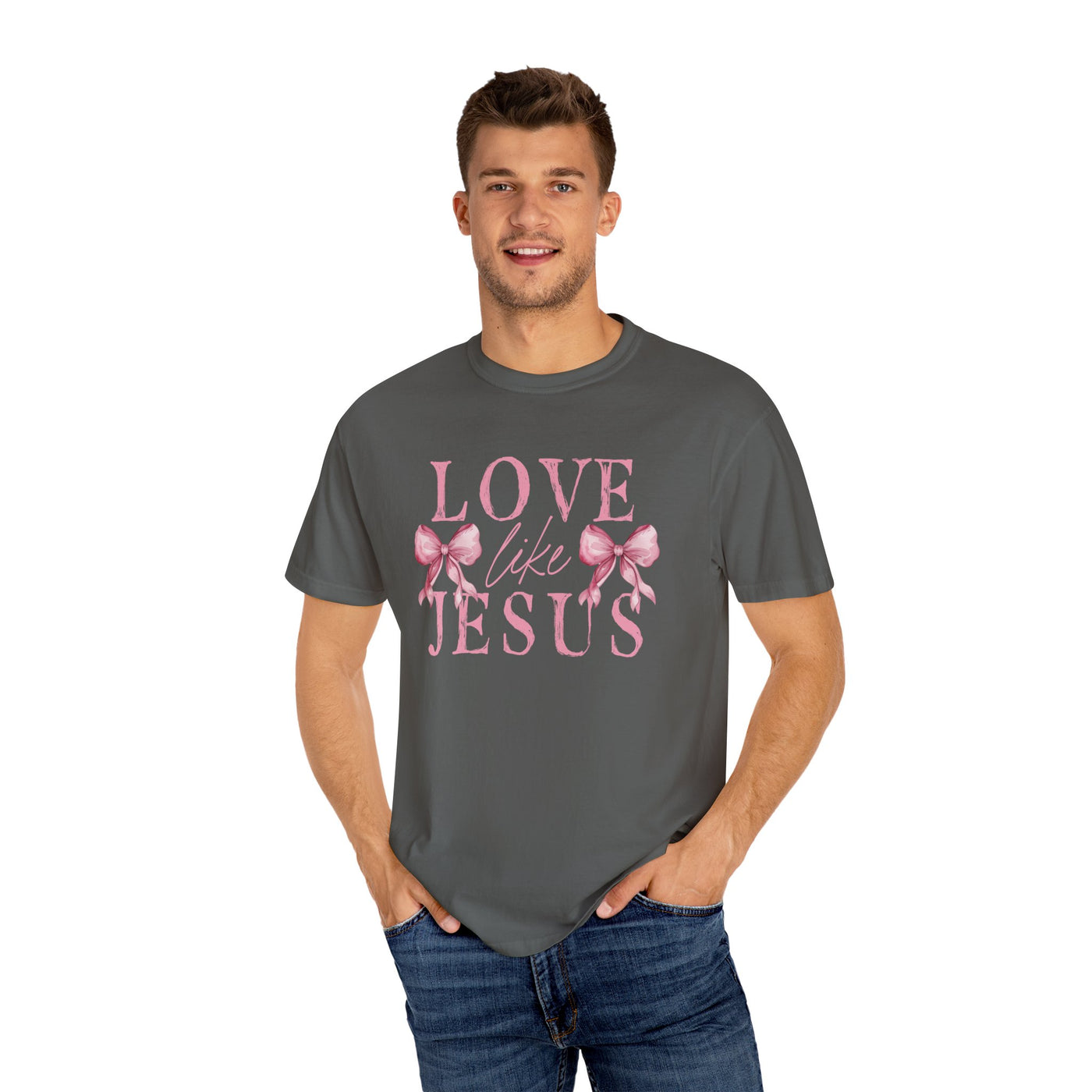 Love Like Jesus Graphic Tee 🎀💖 (Comfort Colors)