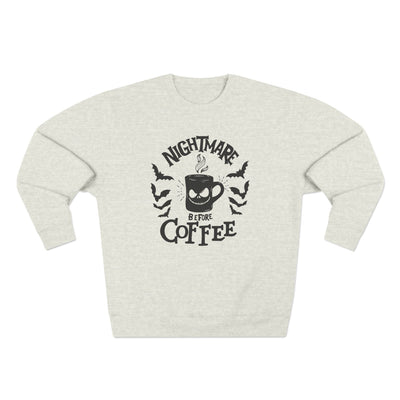 Nightmare Before Coffee Halloween Sweatshirt (Lane 7)