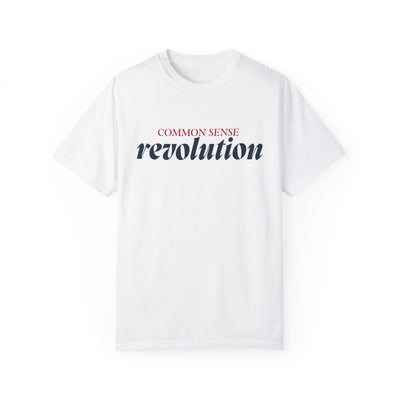 COMMON SENSE REVOLUTION TEE (COMFORT COLORS)