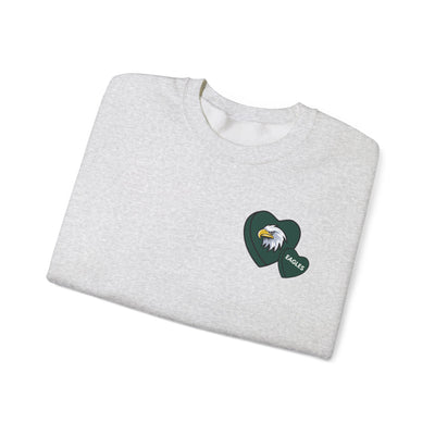 Philadelphia Eagles Heart Pride Sweatshirt (2-Sided Print) (GILDAN)