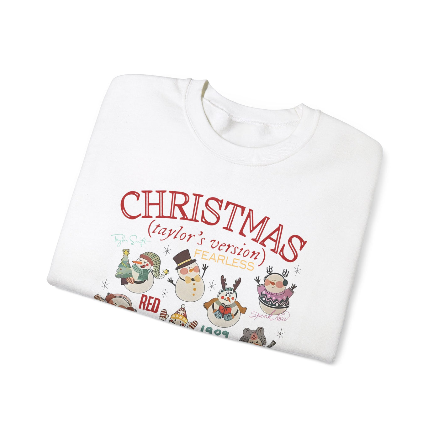 CHRISTMAS TAYLOR'S VERSION SWEATSHIRT (GILDAN)