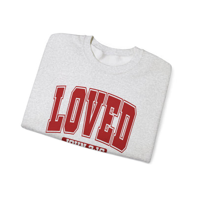 Loved John 3:16 Sweatshirt (GILDAN)