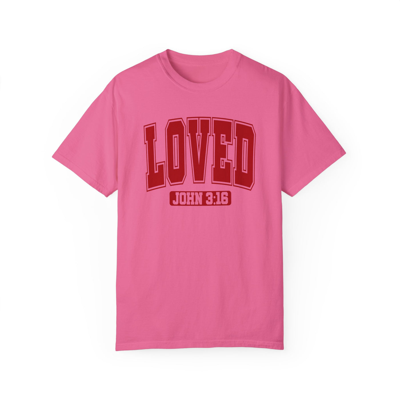 Loved John 3:16 T-shirt (Comfort Colors)