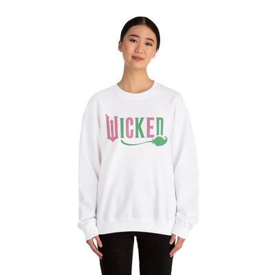 ELPHABA 2 SIDED PRINT SWEATSHIRT (GILDAN)