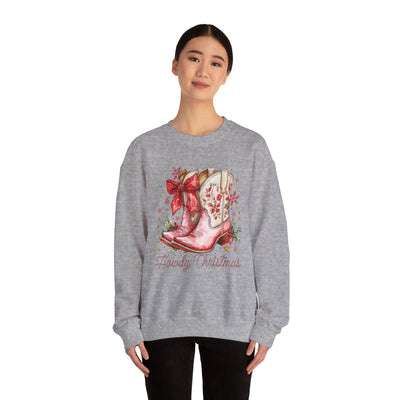 HOWDY CHRISTMAS SWEATSHIRT (GILDAN)