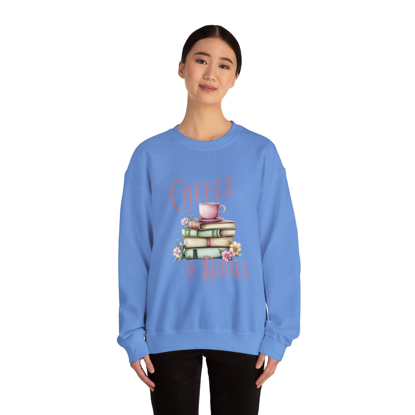 Coffee & Books Sweatshirt (GILDAN)