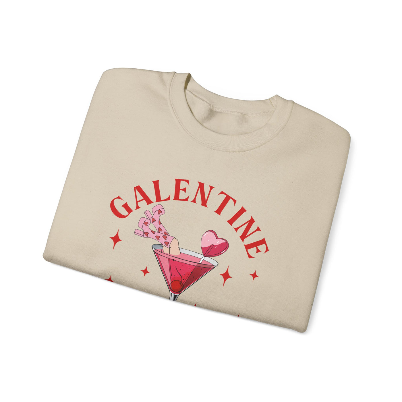 Galentine Girl’s Club Graphic Sweatshirt 🍸✨ (GILDAN)