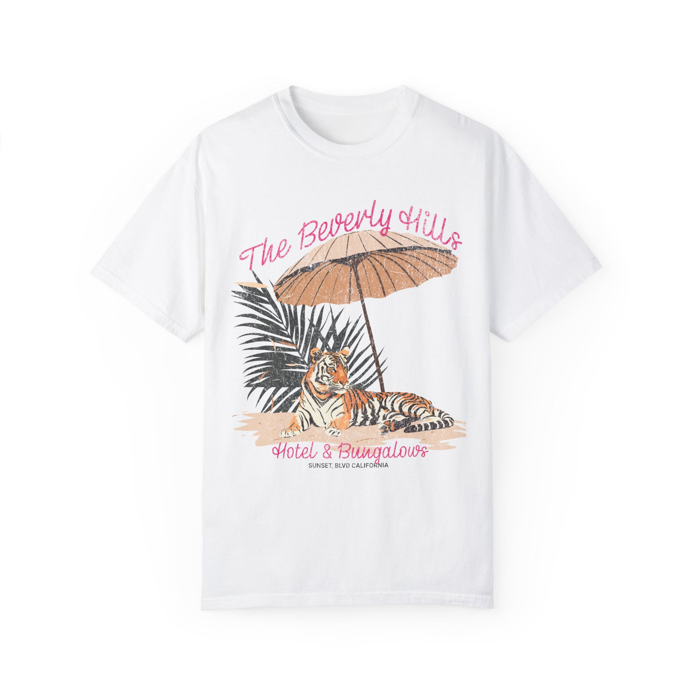 Beverly Hills Hotel & Bungalows Graphic T-Shirt (Comfort Colors)