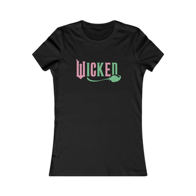 ELPHABA 2 SIDED PRINT FITTED TEE (GILDAN)