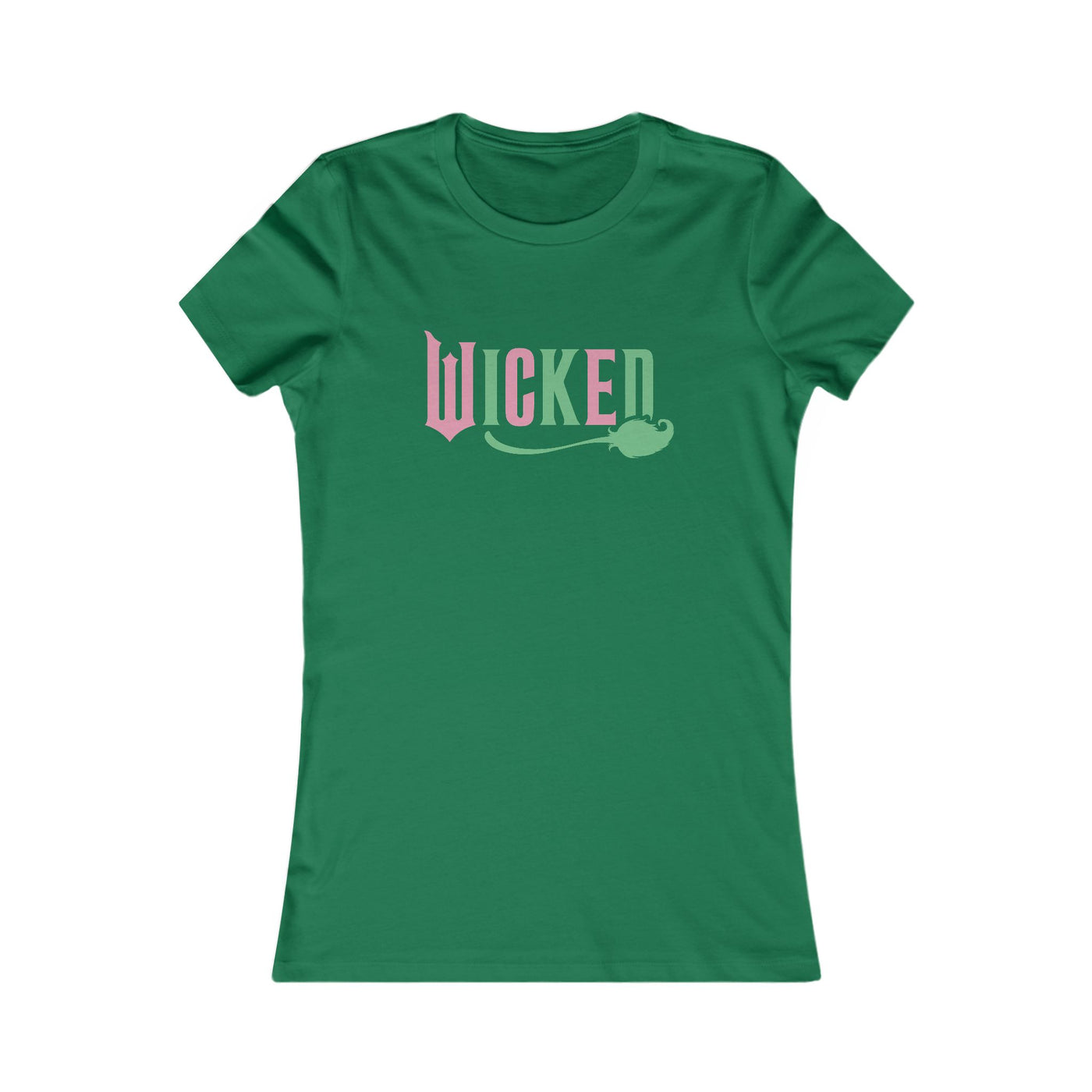 ELPHABA 2 SIDED PRINT FITTED TEE (GILDAN)