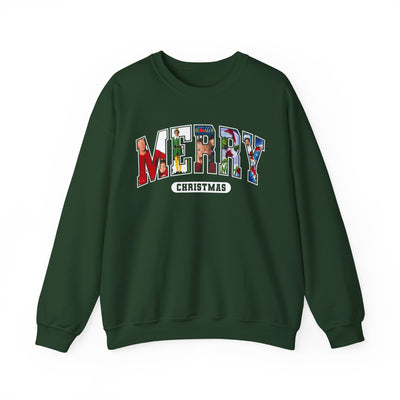 CHRISTMAS MOVIES SWEATSHIRT (GILDAN)