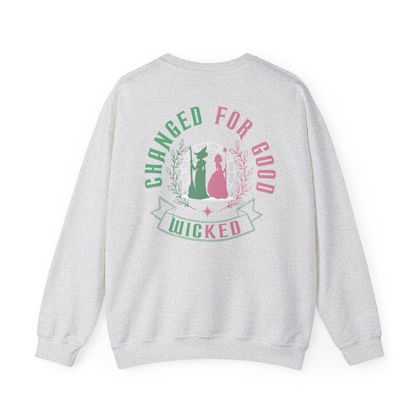 GLINDA 2 SIDED PRINT SWEATSHIRT (GILDAN)