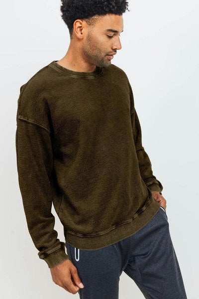 CHICAGO MINERAL WASHED MEN'S PULLOVER