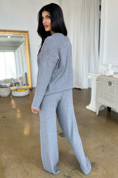 FASHIONISTA KNIT PANTS , Pants , It's NOMB , CHIC LOUNGEWEAR SET, DRESSY ATHLEISURE, KNIT SWEATER PANTS, PERFECT TRAVEL OUTFIT , It's NOMB , itsnomb.com