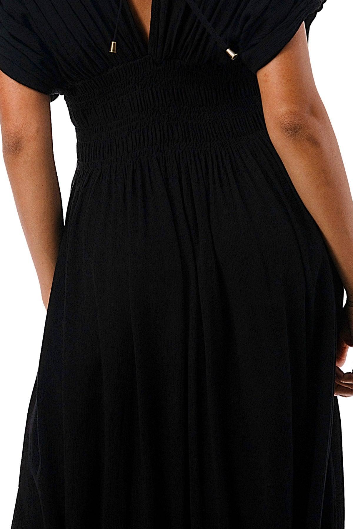 GARCELLE DRESS , Dress , it’sNOMB. The Label , black, black dress, dress, dresses, it's nomb the label, ITS NOMB, Its None of My Business, ITSNOMB, ITSNOMBTHELABEL, IT’S NOMB, Jessica Nickson, kimono, kimono sleeve, Maternity, Maternity Friendly, maxi, midi , It's NOMB , itsnomb.com