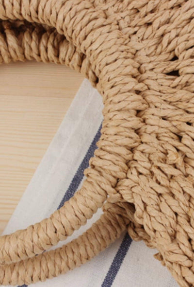 HAND KNIT CASUAL SUMMER STRAW BEACH BAG , PURSE , It's NOMB , BEACH BAG, STRAW BEACH BAG , It's NOMB , itsnomb.com