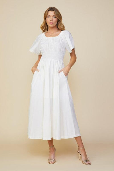 KATHLEEN DRESS , DRESS , It's NOMB , summer dress, SUMMER DRESSES, SUMMER FASHION, WHITE SUMMER DRESS , It's NOMB , itsnomb.com