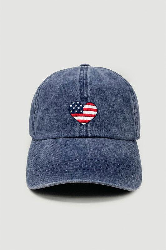 LOVE MY COUNTRY BASEBALL CAP , BASEBALL CAP , it’sNOMB. The Label , AMERICAN FLAG HEART BASEBALL CAP, EMBROIDERED, EMBROIDERED BASEBALL HAT, EMBROIDERED CAP, it's nomb, it's nomb the label, Its None of My Business, ITSNOMB, ITSNOMBTHELABEL, Jessica Graf, Jessica Nickson, NAVY BLUE , It's NOMB , itsnomb.com